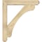 Ekena Millwork Legacy Craftsman Rough Sawn Bracket w/ Offset Brace, Douglas Fir, 6"W x 32"D x 36"H BKT0604X32X36LEC04RDF - alternate 3